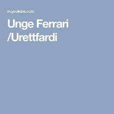 Unge Ferrari