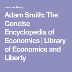 Adam Smith