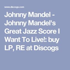 Johnny Mandel