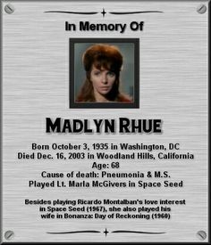 Madlyn Rhue