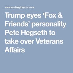 Pete Hegseth