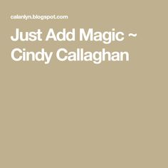 Cindy O'Callaghan