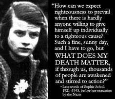 Sophie Scholl